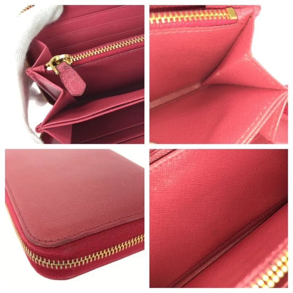 Prada Saffiano Fiocco Long Wallet